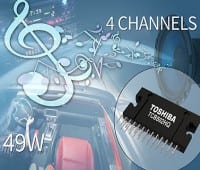 Innovative 4-Channel Car Audio Power Amplifier IC