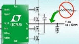 72V Fixed-Ratio DC-DC Controller Eliminates Power Inductor