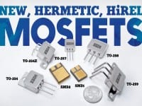 Hermetic, High Reliability MOSFETs Improve Efficiency