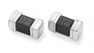 500Vdc SMD Fuses for EV Applications with Interrupting Current Ratings up to 1.5kA