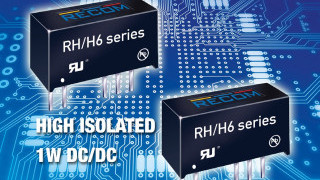 1W DC-DC converter with 64kVDC isolation