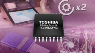 Compact H-Bridge Driver IC for Low-Voltage 25V Drives