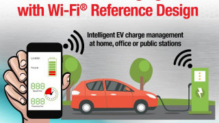 Reference Design adds WiFi Capability to Electric Vehicle Charging Stations