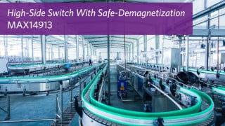 Octal High-Side Switch and Driver Safely Demagnetizes Any Inductive Load for Industry 40