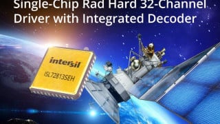 SingleChip Rad Hard 32Channel Driver with Integrated Decoder