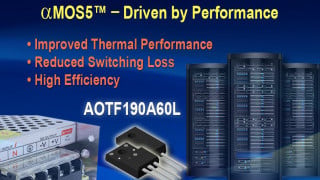 Debut of High Performance HV MOSFET aMOS5 Platform