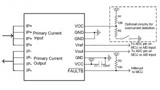 Anisotropic Magneto Resistive Current Sensors Handle up to ±50A