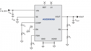 AOS Introduces its First Buck Regulator Module