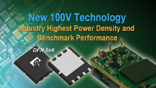 Shield Gate Technology Gen 2 enables 100V 3.6mOhm MOSFET