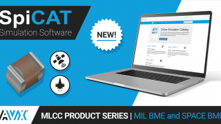 AVX Updates Online Simulation Tool with New MLCC Products