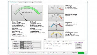 Battery Fuel Gauge Evaluation Kit for Wearables and Portable Devices