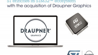 STMicros Acquires GUI Software Specialist Draupner Graphics
