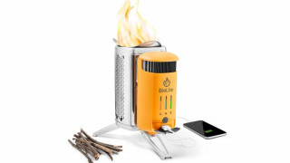 Electricity Generating Wood-Fired Camp Stove