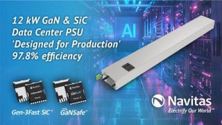 Navitas Unveils 12 kW GaN and SiC PSU Targeting AI Data Centers
