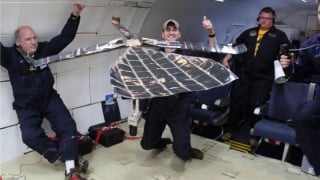 Flexible Solar Panels Head Into Space