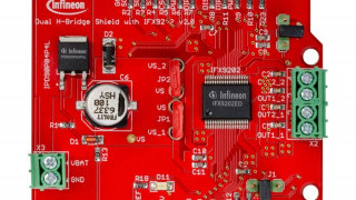 Fully-Integrated H-Bridge Arduino Shield for DC Motor Control