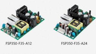 3” x 5” High Power Density 350W Open Frame Power Supply