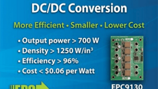 GaN-Based 48V to 12V Regulated Power Supply Dev Board Delivers >1250 W/in3