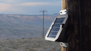 Solar-Powered Line Sensors Predict Wildfires