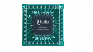 Helix Semiconductor MuxCapacitor Chipset Now Sampling