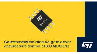 Isolated Gate Driver from STMicroelectronics Safely Controls Silicon-Carbide MOSFETs