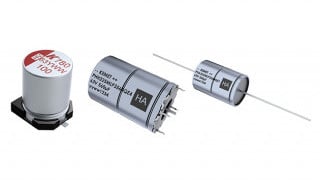 Kemet Unveils Three Series of Hybrid Aluminum Polymer Capacitors