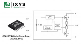 Littelfuse Introduces 1 Amp Fault Protected Solid State Relay with Integrated Current Limiting and Thermal Shutdown