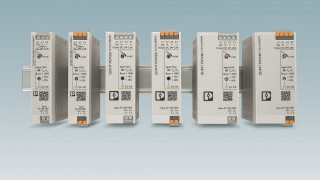 24-Vdc DIN-Rail Single-Phase AC-DCs up to 100W