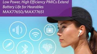 PMICs for Wearables and Hearables in Under Half the Size