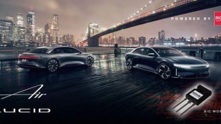 Lucid’s New Luxury EV Has an Incredibly Fast Charger, and It’s Driven by ROHM’s SiC MOSFETs 