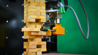 Robot Combines Vision and Touch to Learn the Game of Jenga