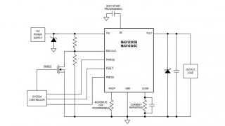 Protection IC for 12V Bus with an Integrated MOSFET and Lossless Current Sensing