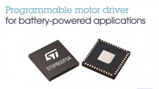 Drivers Plus 32-Bit MCU Simplify Motion Control in Battery-Powered Designs