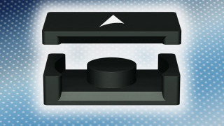 New Ferrites and Distributed Air Gaps for WBG Semis