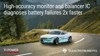 New High-Accuracy Battery Monitor and Balancer from TI