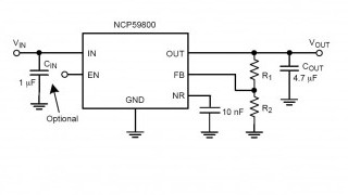 1-Amp BiCMOS Linear Voltage Regulator with Enable