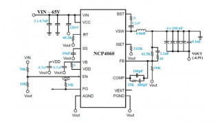 80V, 6A Synchronous Step-Down DC-DC in a 6mm X 6mm Package