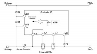 8A Limit Protection ICs with Built-In OTP for 1-Cell Lithium Batteries