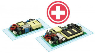 Open-Frame AC-DC Power Supplies Approved for Medical Applications