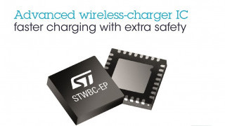 Controller Supports Qi Extended Power for Faster Wireless Charging