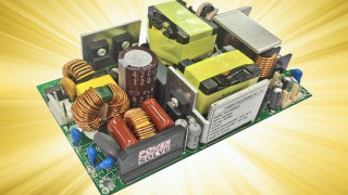 3 x 5in Single-Output Power Supplies provide up to 300W
