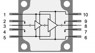 60W GaN Power Amplifier for Commercial and Military Applications