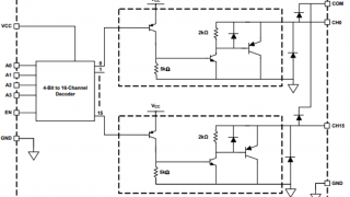 700mA, 42V 16 Channel Radiation-Hardened Driver Circuits