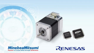 Renesas and MinebeaMitsumi Offer Stepping Motor Solutions for Robots with Evaluation Kit