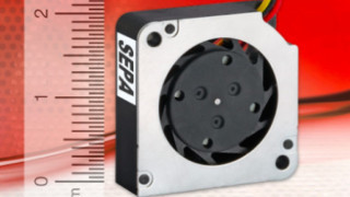 Virtually Silent Micro Radial Fan with Air Intake of 2L/min