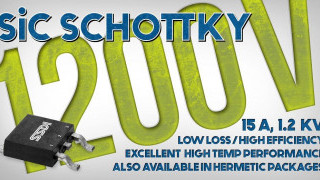 1200-Volt SiC Schottkys for High-Temperature Designs