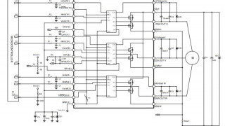 Integrated 3-Phase Inverter with 5A / 1.0 Ohm / 600V N-channel MOSFETs