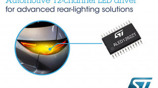 Flexible 12-channel Automotive LED Driver from STMicroelectronics Simplifies State-of-the-Art Lighting