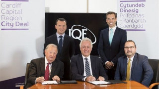Signing Seals Compound Semiconductor Cluster in South-East Wales