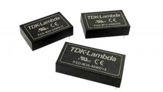 TDK Releases Series of 4:1 Input DC-DC Converters Supplying 15, 20 or 30 Watts